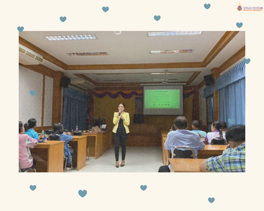 SOLGEN lecturers lead Carbon footprint assessment of Ron phibun’s “gold apples” workshops